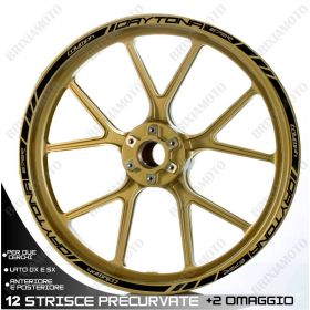 IRIDEA DESIGN 1717BK00051 MOTORCYCLE RIM STICKERS