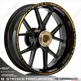 IRIDEA DESIGN 1717GO00048 MOTORCYCLE RIM STICKERS