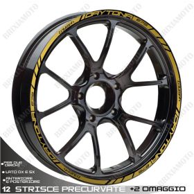 IRIDEA DESIGN 1717GO00050 MOTORCYCLE RIM STICKERS