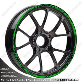 PROFILI ADESIVI CERCHIO SPORT VERDE
