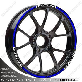 IRIDEA DESIGN 1717WHBL00050 MOTORCYCLE RIM STICKERS