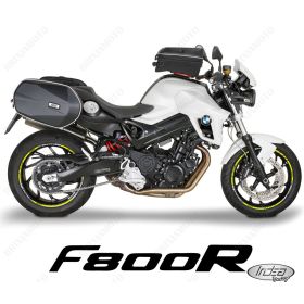 SET OF RIM WHEEL STICKERS DECALS SPORT LINE BMW F800R F800 R WHITE YELLOW