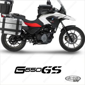 SET OF RIM WHEEL STICKERS DECALS SPORT LINE BMW G 650 GS 19-17 BLACK