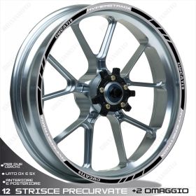 MOTORRAD FELGENAUFKLEBER IRIDEA DESIGN 1717WHBK00123