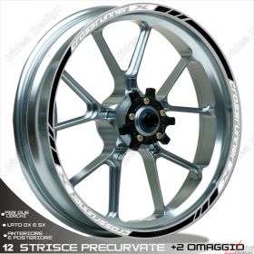 MOTORRAD FELGENAUFKLEBER IRIDEA DESIGN 1717WHBK00125