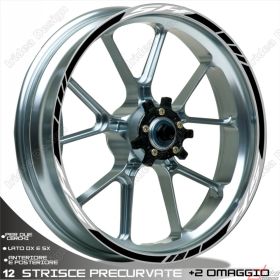 ENSEMBLE AUTOCOLLANTS ADHESIFS LIGNE SPORT HONDA SH 125 150 300
