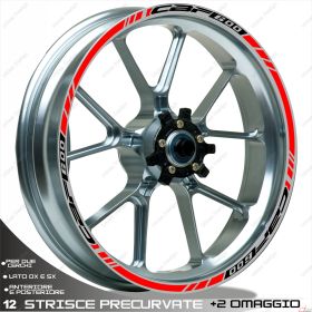 IRIDEA DESIGN 1717BKRE00142 MOTORCYCLE RIM STICKERS