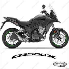 AUTOCOLLANTS DE JANTE DE MOTO IRIDEA DESIGN 1717WHGR00137