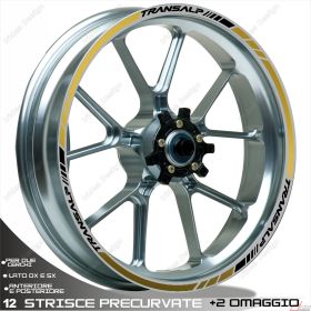 AUTOCOLLANTS DE JANTE DE MOTO IRIDEA DESIGN 1917BKGO00143