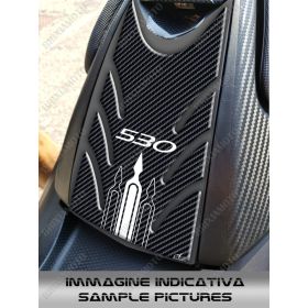 STICKER RESINATED 3D TANK CAP T MAX SUITABLE FOR TMAX 530 RED WHITE 2012