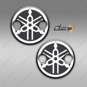 ADESIVI 3D COP. FRIZIONE BIANCO CARBON