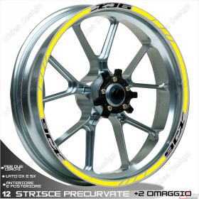 IRIDEA DESIGN 1717BKYE00049 MOTORCYCLE RIM STICKERS