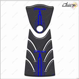 ZENTRAL TANK SCHUTZKLEBER IRIDEA DESIGN 3DAPACARBL00171