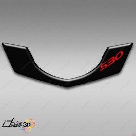 ADHESIF 3D PROTECTIONALLUMAGE A YAMAHA TMAX T MAX 530 2012 ROUGE NOIR 2016