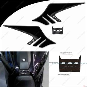 ADHESIFS TANK RESINE GRAFICA COMPATIBLE YAMAHA MT-07 2014-17 CARBONE NOIR 3D