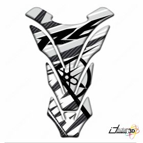 ADHESIF 3D RESERVOIR RESINE COMPATIBLE YAMAHA R6MOTO SPORT NOIR CARBON R 6
