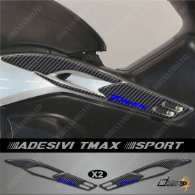 ADESIVI 00177 CARENA CARBON BLU PER