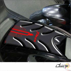 ZENTRAL TANK SCHUTZKLEBER IRIDEA DESIGN 3DAPACARRE00172