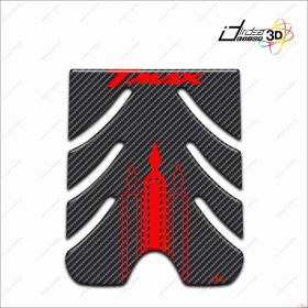 ADESIVI CARENA 3D CARBON ROSSO COMPATIBILE