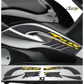 ADESIVI CARENA CARBON GIALLO COMPATIBILE