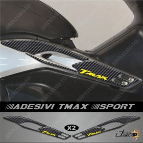 ADESIVI 00177 CARENA CARBON GIALLO PER
