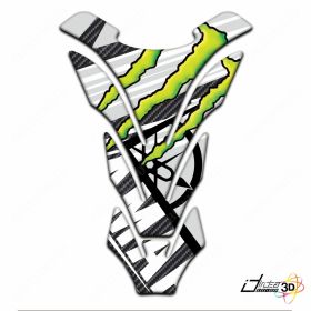 ADHESIF 3D RESERVOIR RESINE COMPATIBLE MOTO YAMAHA SPORT CARBON GRAFFIO