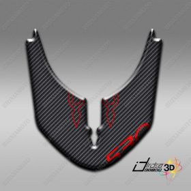 ADESIVO 3D PARAFANGO ROSSO CARBON
