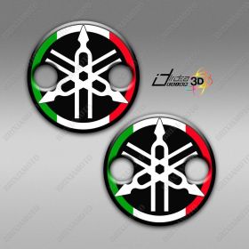 ADESIVI 3D COP. FRIZIONE TRICOLORE NERO