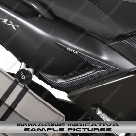 ADHESIF FIANCHETTO ADAPTABLE TMAX 530 2012 RACING 3D RESINE BLANC CARBON