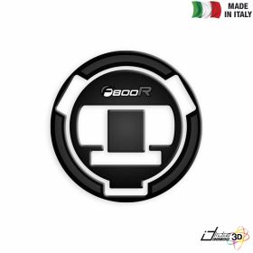 FUEL CAP STICKER RESINED BLACK FITS BMW F 800 R 2009-2012