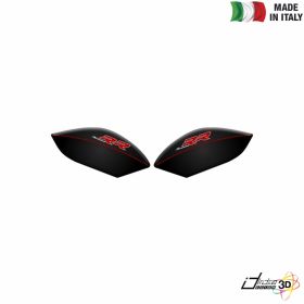 SIDE STICKERS RESINED BLACK FITS BMW S 1000 RR 2014-2017