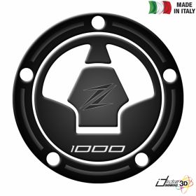 FUEL CAP STICKER RESINED BLACK FITS KAWASAKI Z 1000 2010-2017