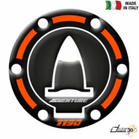 FUEL CAP STICKER RESINED BLACK FITS KTM 1190 ADVENTURE 2014-2017