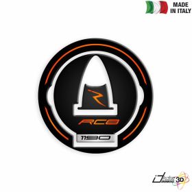 FUEL CAP STICKER RESINED BLACK FITS KTM RC8 R 1190 2010-2015