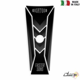 TANK PAD STICKER RESINED BLACK FITS YAMAHA XSR 700 2016-2019