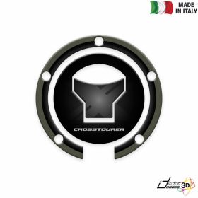 FUEL CAP STICKER RESINED BLACK GREEN FITS HONDA CROSSTOURER VFR1200X 2012-2016