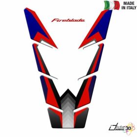 TANK PAD STICKER RESINED BLACK HRC FITS HONDA CBR 1000 RR 2010-2016