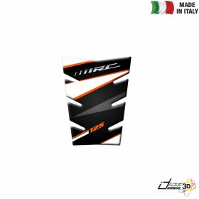 PROTEGE RESERVOIR ADHESIF RESINE NOIR ORANGE POUR KTM RC 125 2015-2016