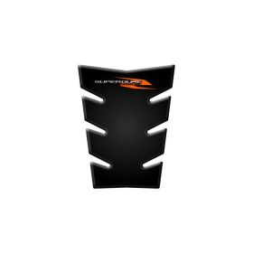 PARASERBATOIO ADESIVO 3D NERO ARANCIO FITS