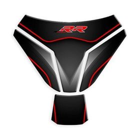 PARASERBATOIO ADESIVO 3D NERO ROSSO FITS