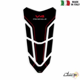 TANKSCHUTZ AUFKLEBER BEHARZTE SCHWARZ ROT FUR DUCATI PANIGALE V4 1100 2018-2019