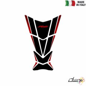 PROTEGE RESERVOIR ADHESIF RESINE NOIR ROUGE POUR YAMAHA YZF 600 R6 2009-2014