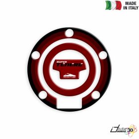 FUEL CAP STICKER RESINED BLACK RED FITS YAMAHA XT 1200 Z SUPERTENERE 2014-2017