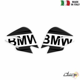 SIDE STICKERS RESINED BLACK WHITE FITS BMW F 700 GS 2013 - 2017