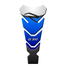 TANK PAD STICKER RESINED BLUE FITS BMW G 310 R
