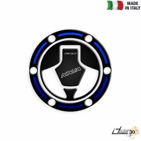 FUEL CAP STICKER RESINED BLUE FITS KAWASAKI NINJA 300 2013-2017