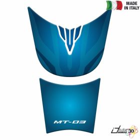 PROTEGE RESERVOIR ADHESIF RESINE BLEU POUR YAMAHA MT-03 660 2006-2013