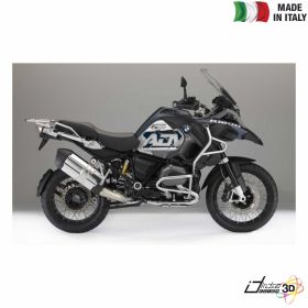ADESIVI LATERALI RESINA BLU ARGENTO FOR