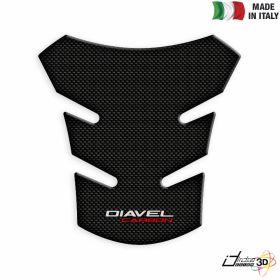 PROTEGE RESERVOIR ADHESIF RESINE CARBON POUR DUCATI DIAVEL 1200 2010-2014