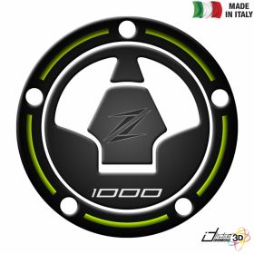 FUEL CAP STICKER RESINED FLUO FITS KAWASAKI Z 1000 2010-2017
